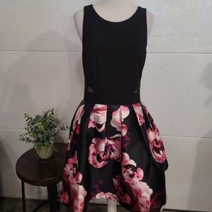 Floral formal dress